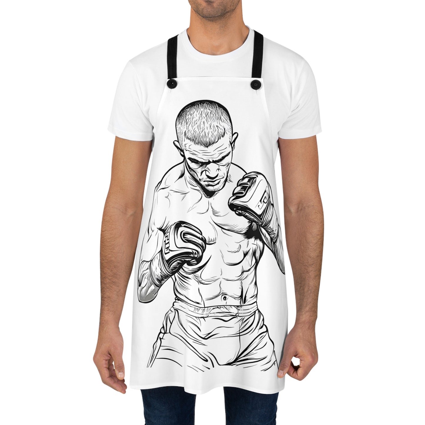 Apron Coloring Kit with 10 Fabric Markers - Boxer