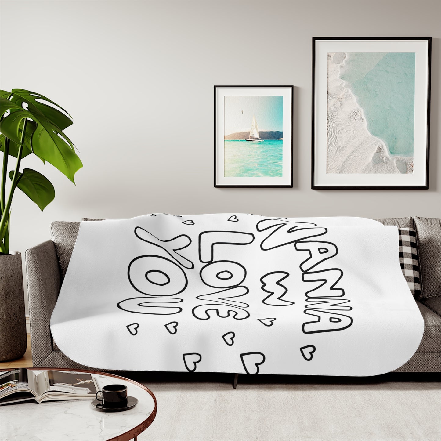 Blanket Coloring Kit with 10 Fabric Markers - Grandma