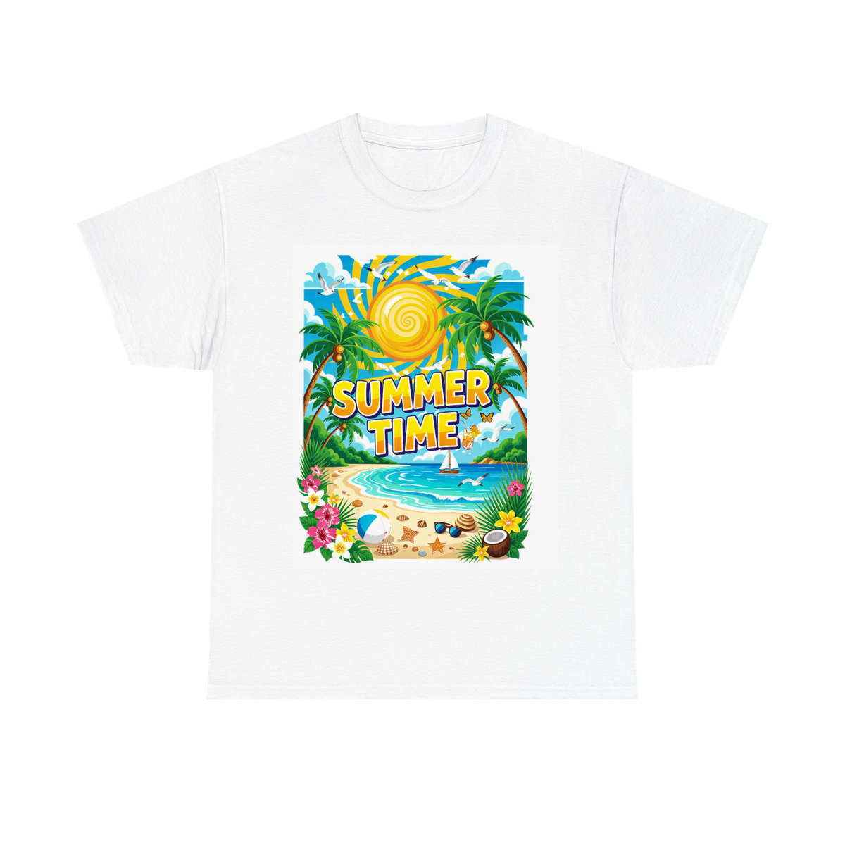 Custom Unisex T-Shirt Colorful Design