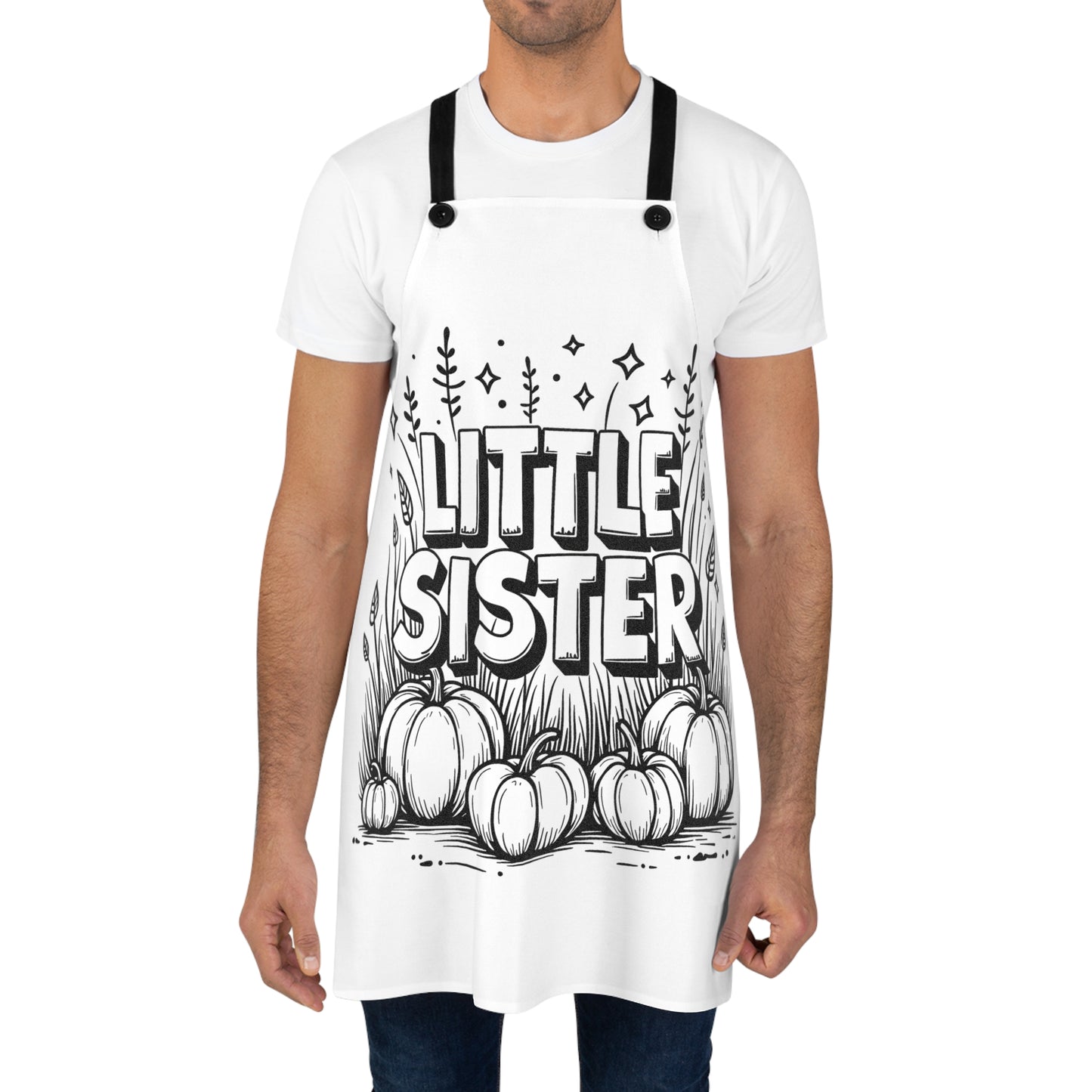 Apron Coloring Kit with 10 Fabric Markers - Sister