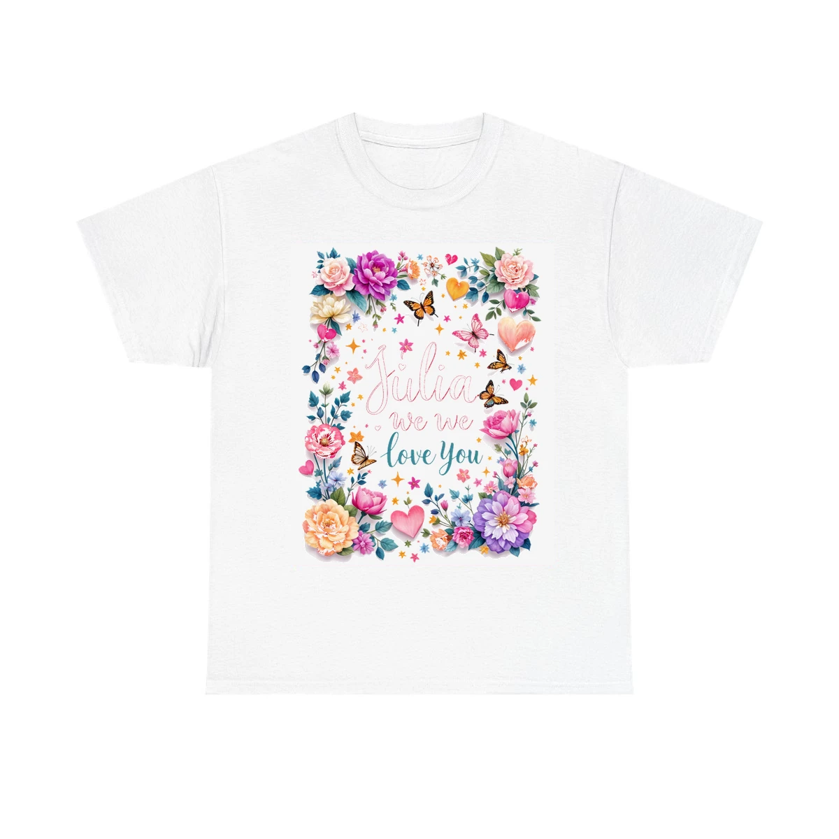 Custom Unisex T-Shirt Colorful Design