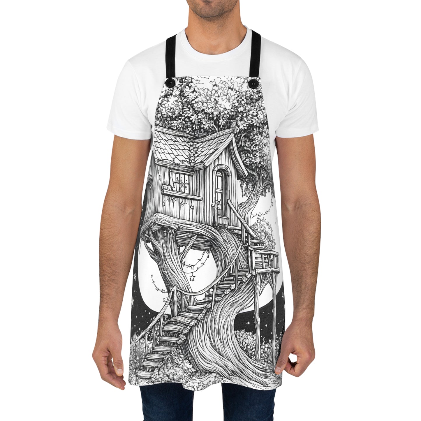 Apron Coloring Kit with 10 Fabric Markers - Treehouse