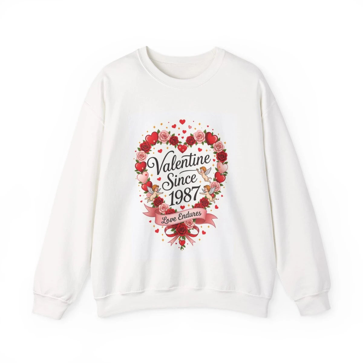 Custom Adult Crewneck Sweatshirt Colorful Design