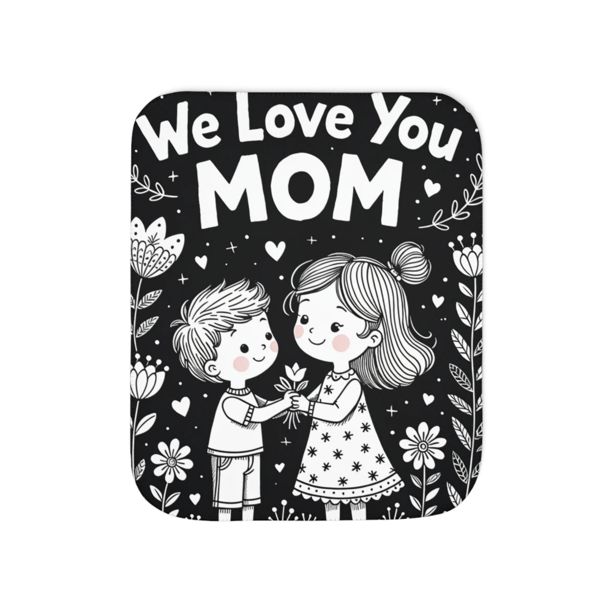 Custom Blanket Colorful Design with Fabric Markers