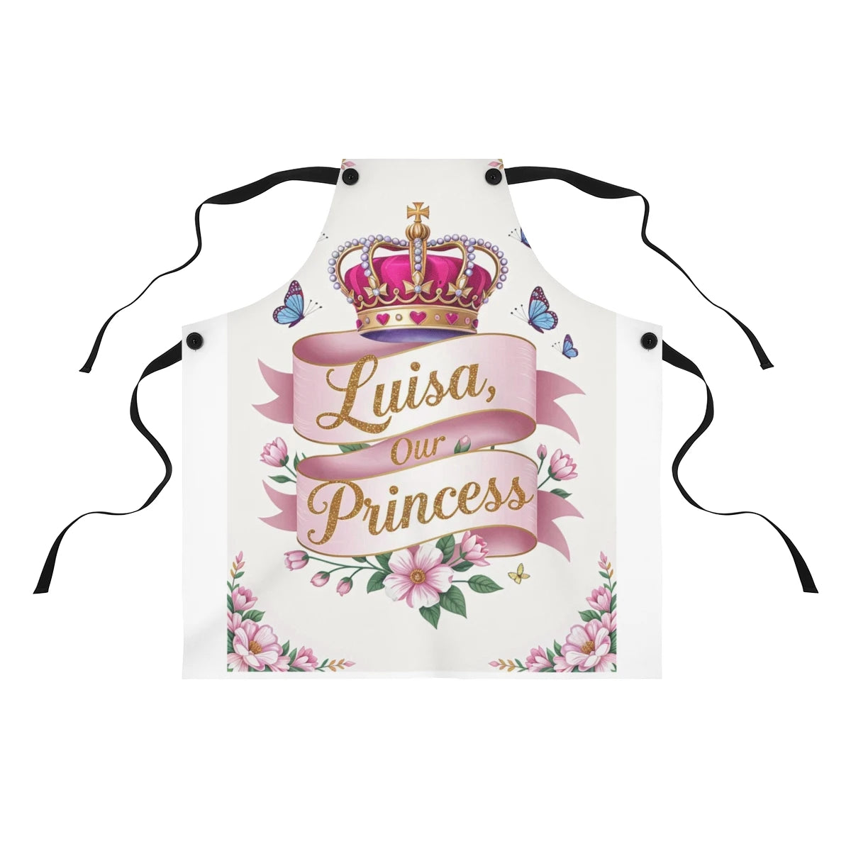 Custom Apron Colorful Design with Fabric Markers