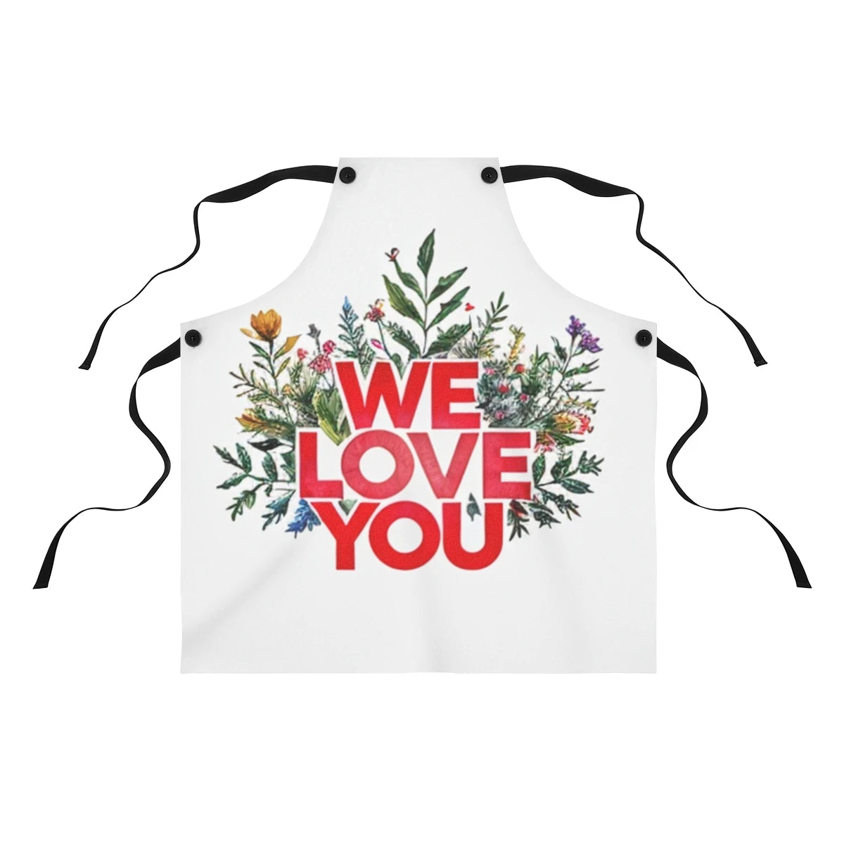 Custom Apron Colorful Design with Fabric Markers