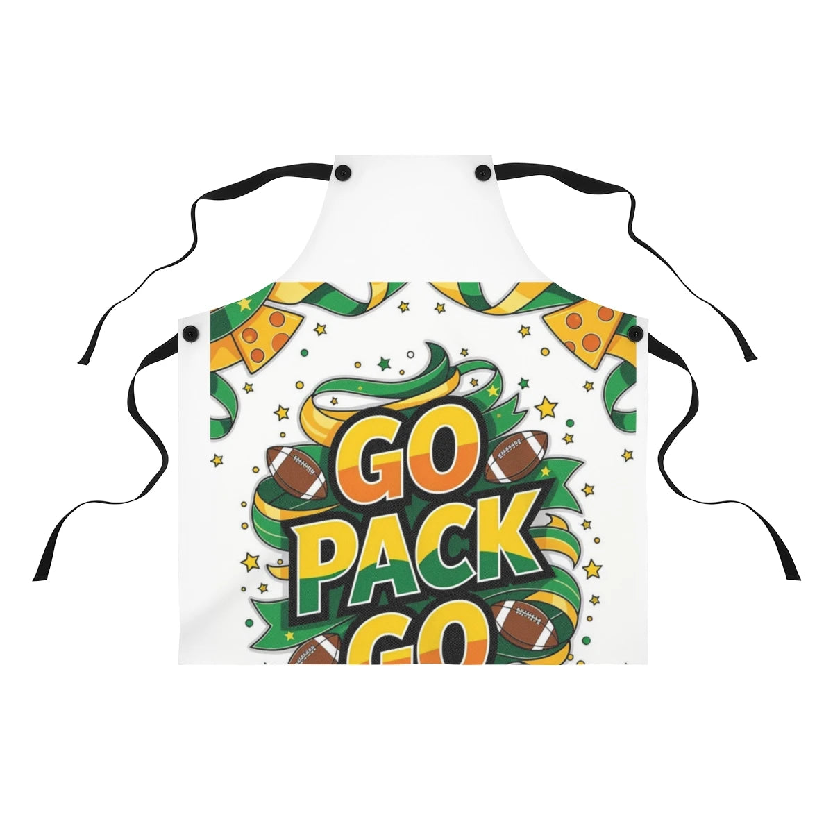 Custom Apron Colorful Design with Fabric Markers