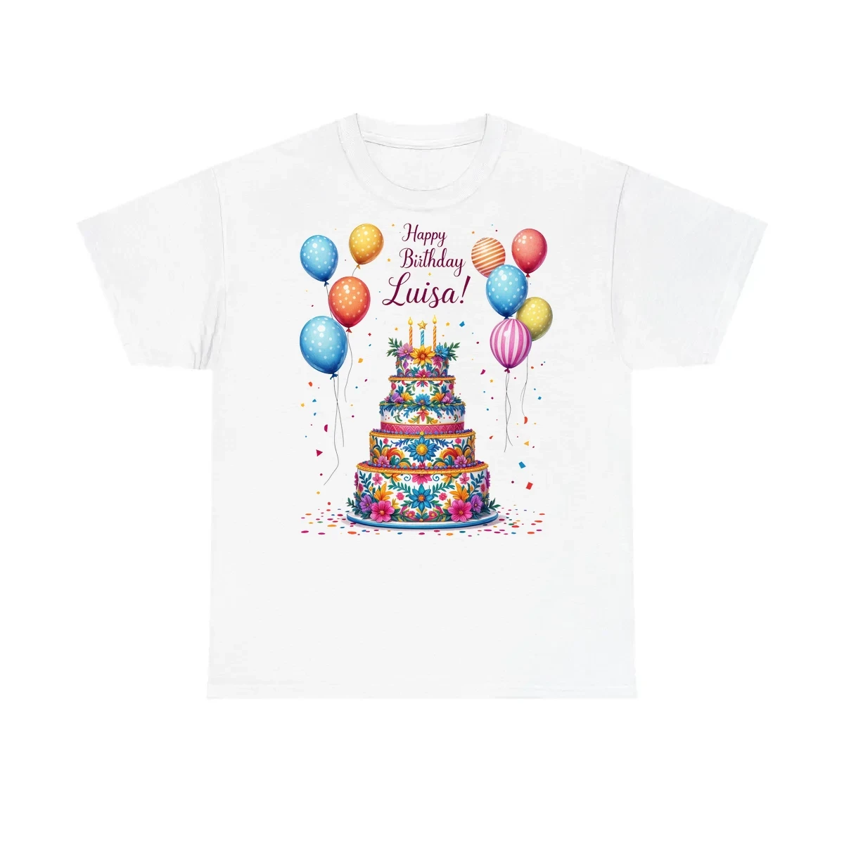 Custom Kids T-Shirt Colorful Design