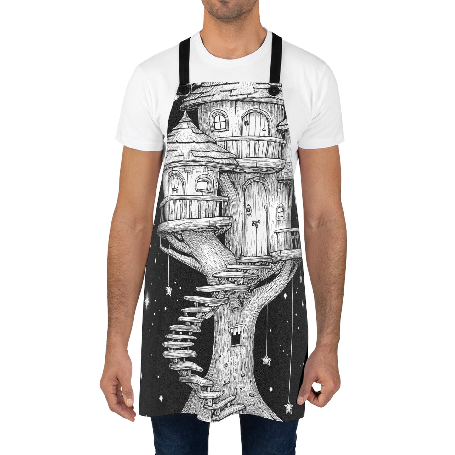 Apron Coloring Kit with 10 Fabric Markers - Treehouse