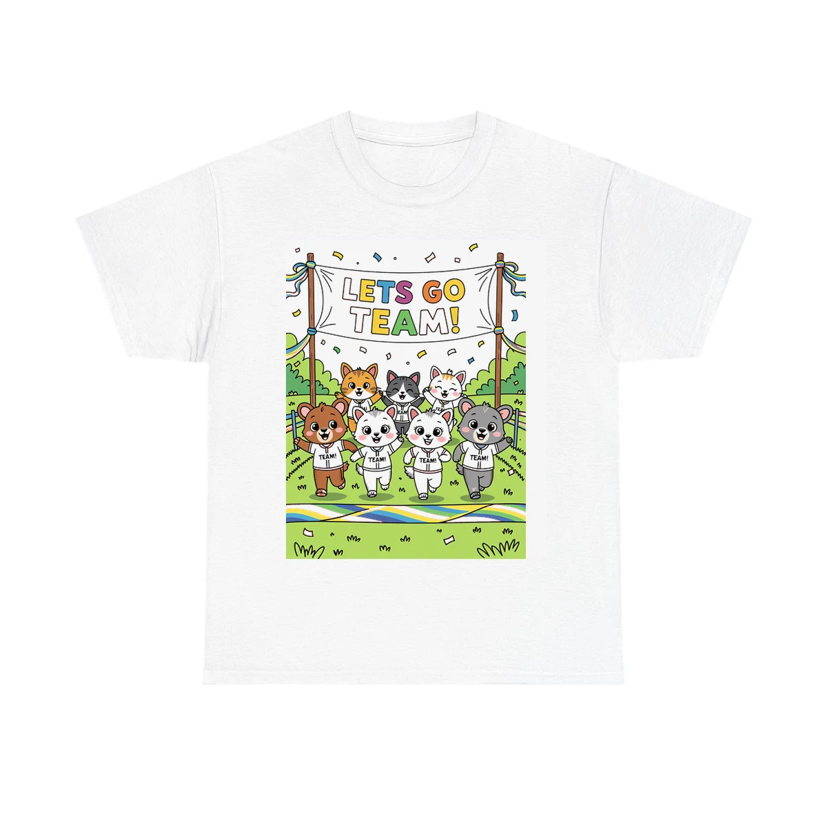 Custom Unisex T-Shirt Colorful Design
