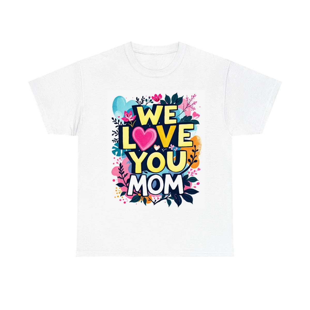 Custom Unisex T-Shirt Colorful Design