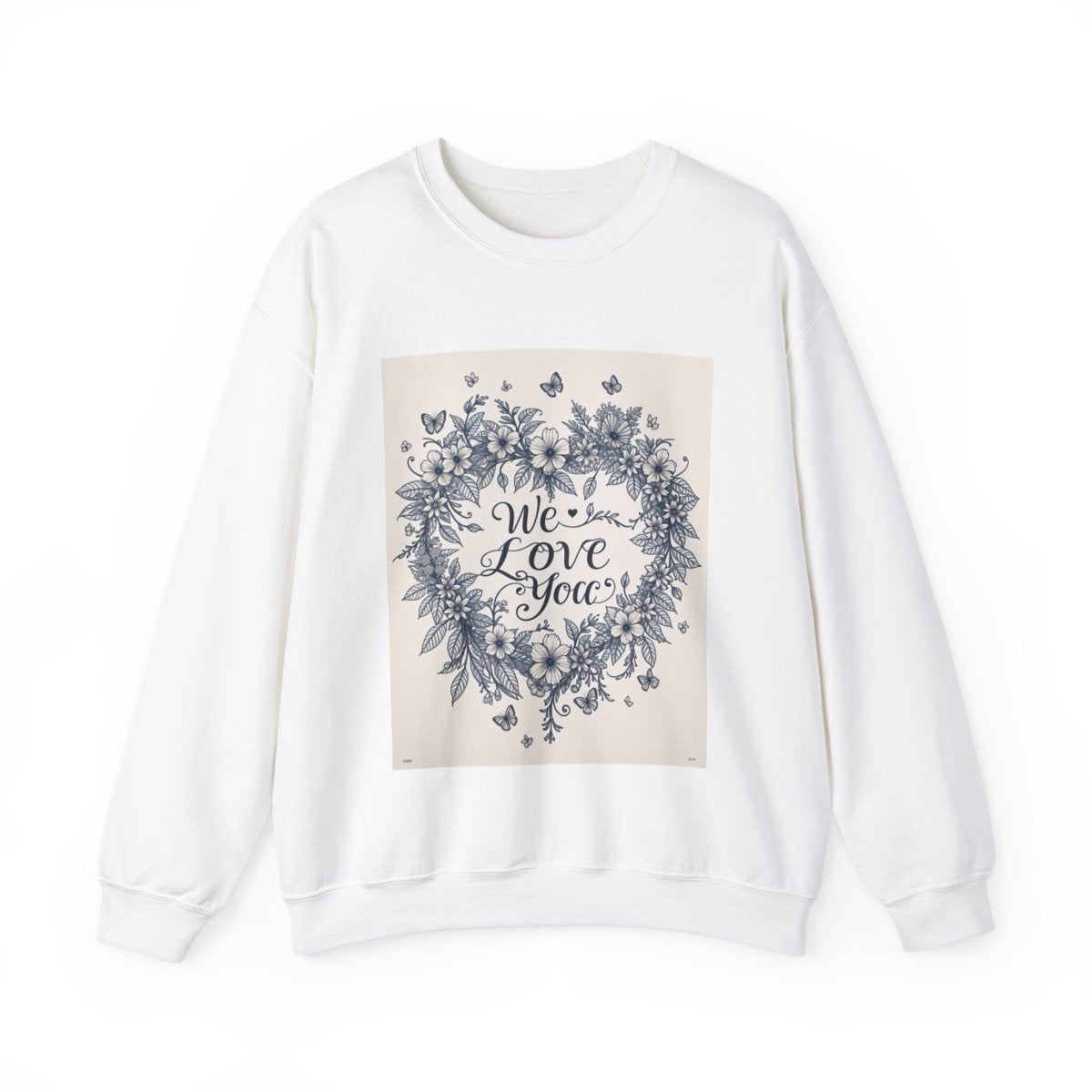 Custom Adult Crewneck Sweatshirt Coloring Kit with 10 Fabric Markers