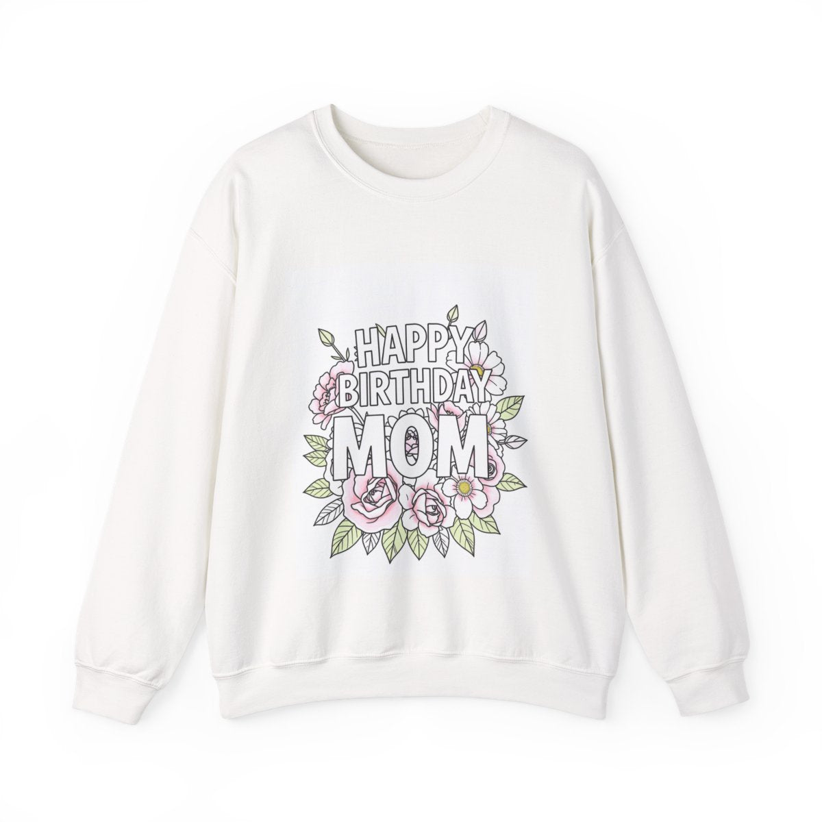 Custom Adult Crewneck Sweatshirt Colorful Design