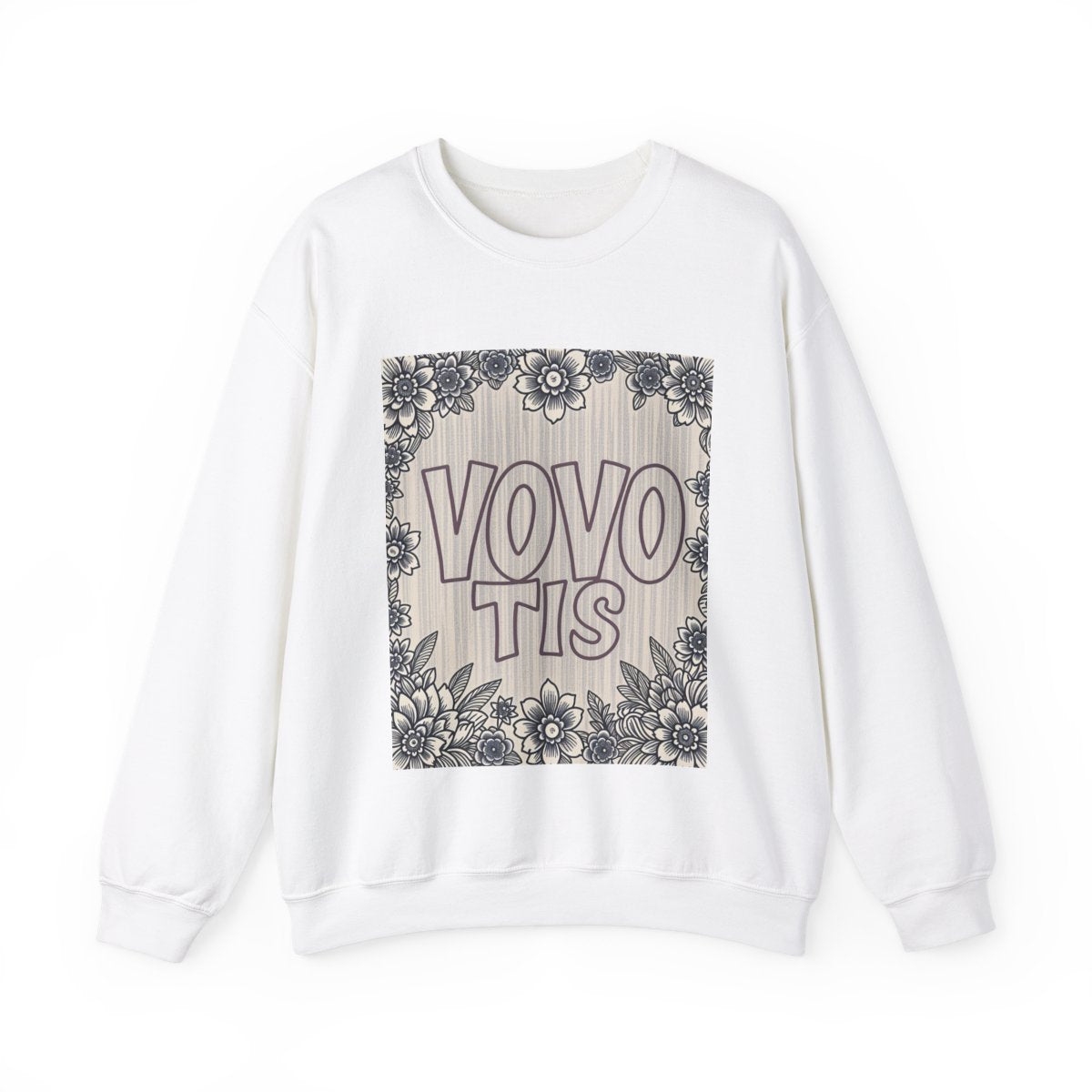 Custom Adult Crewneck Sweatshirt Coloring Kit with 10 Fabric Markers