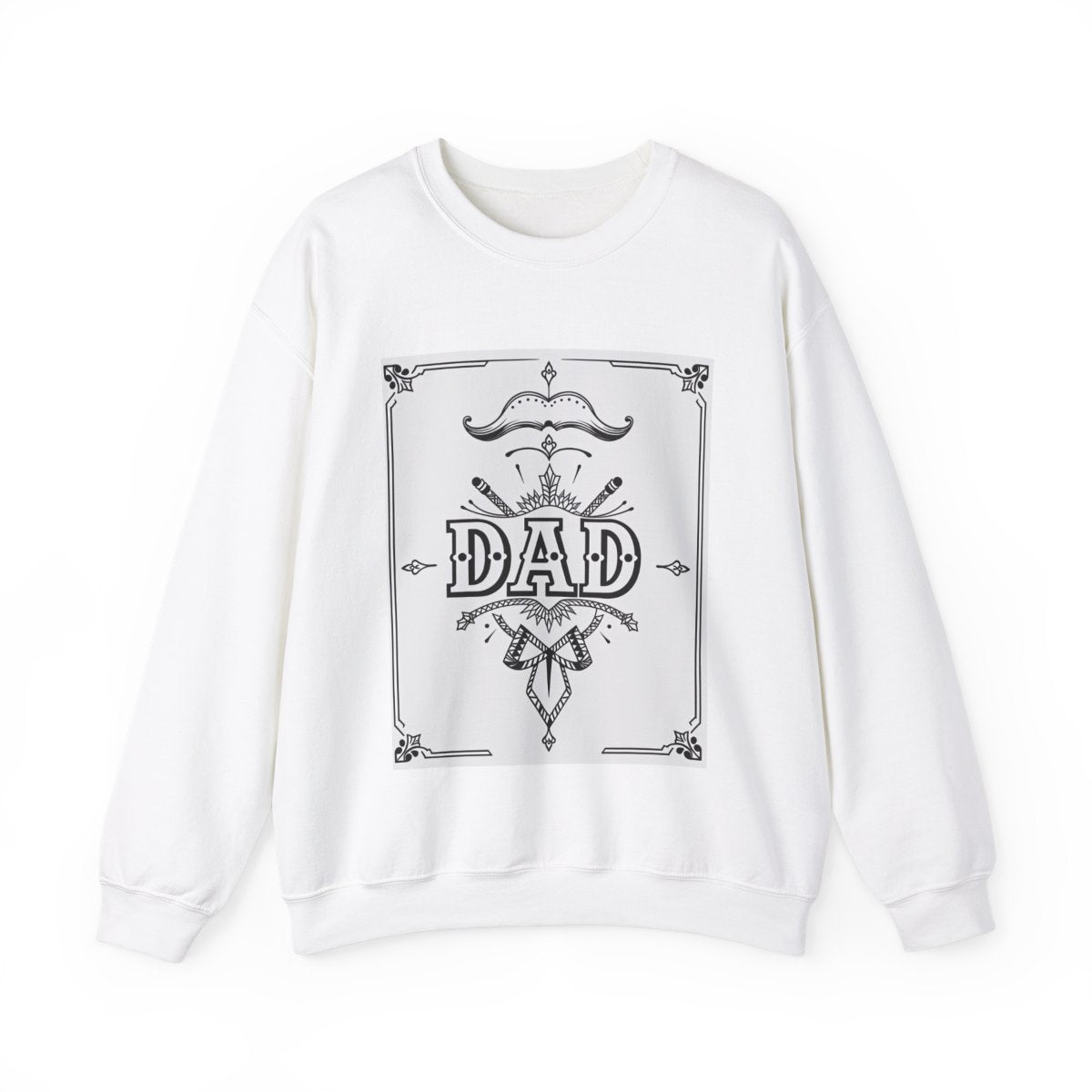 Custom Adult Crewneck Sweatshirt Coloring Kit with 10 Fabric Markers