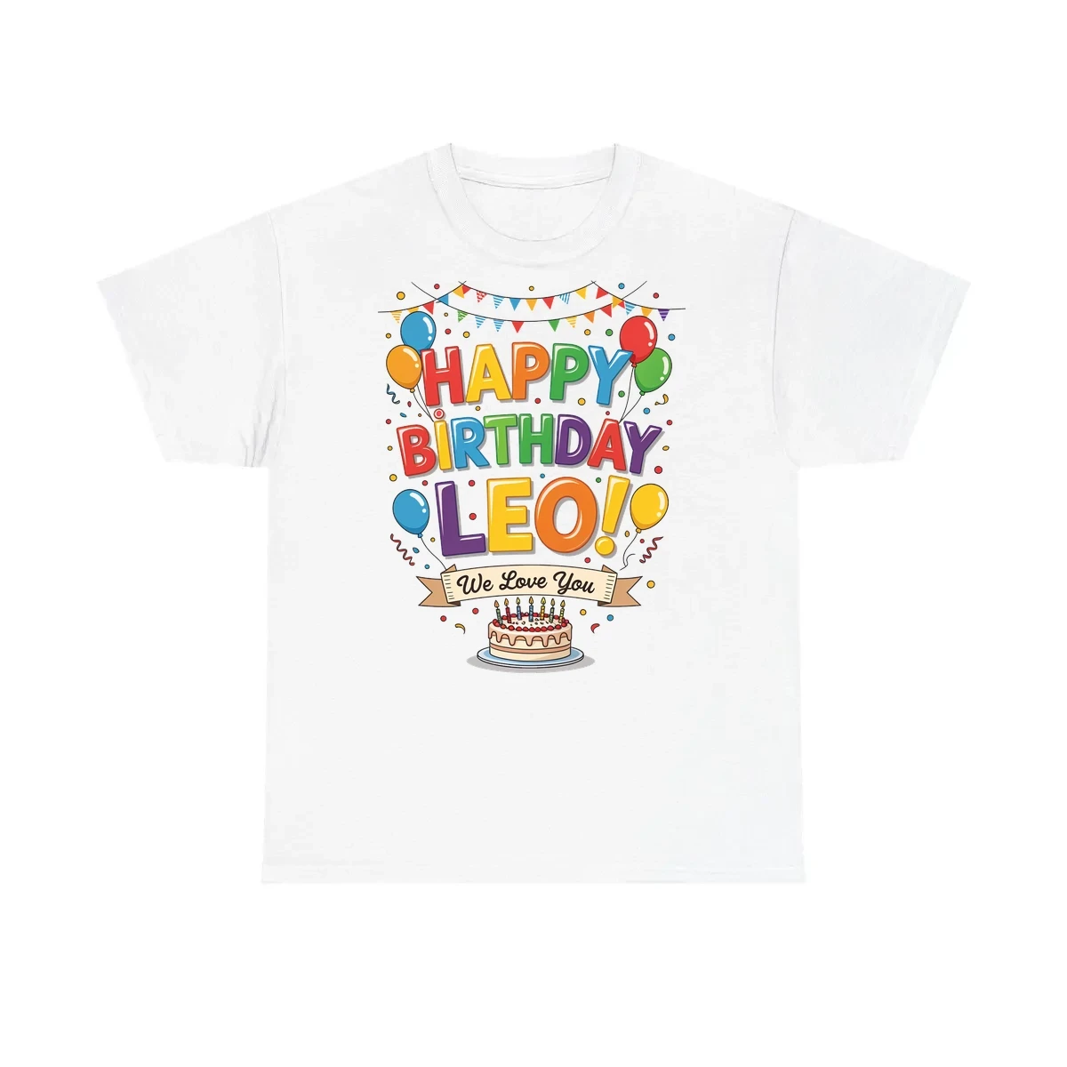 Custom Unisex T-Shirt Colorful Design