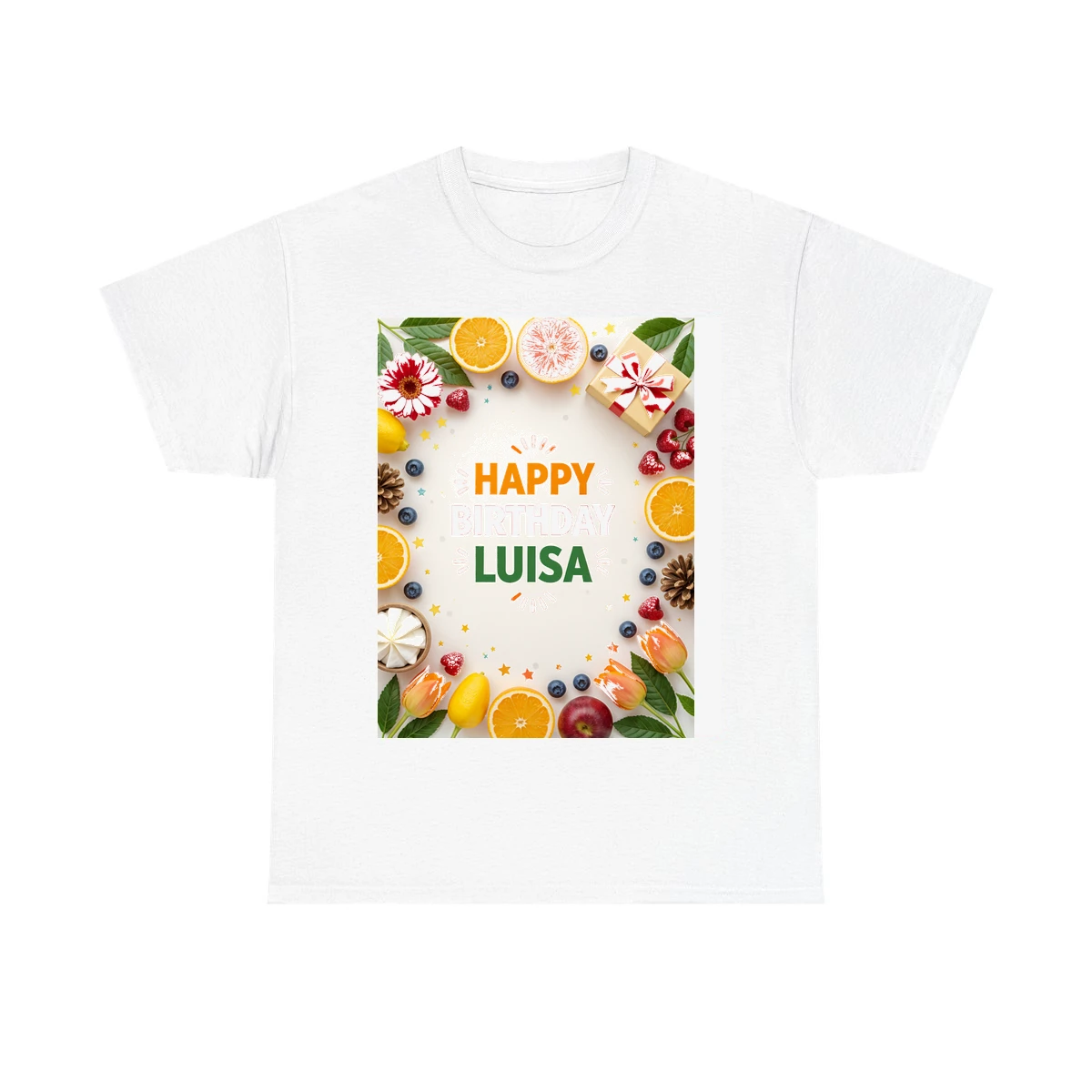 Custom Unisex T-Shirt Colorful Design