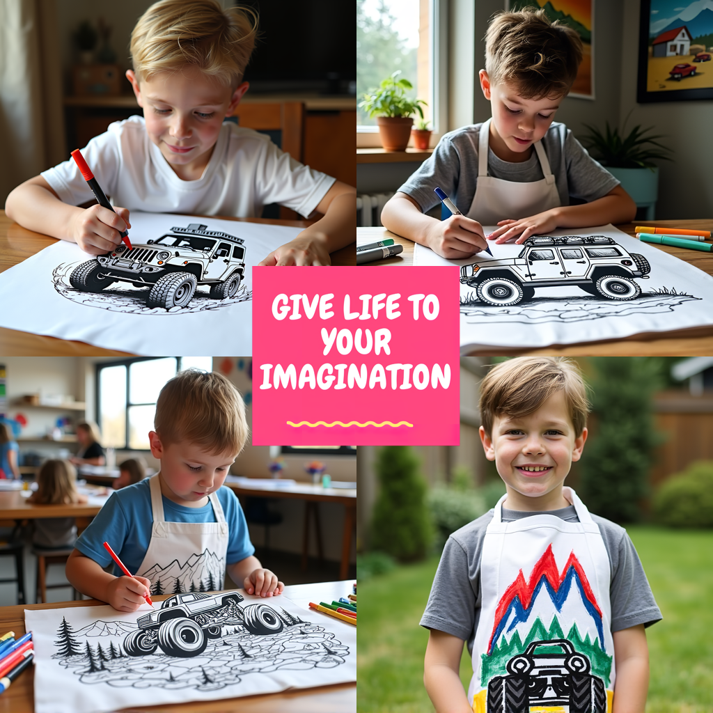 FREE Monster Truck Coloring Page - Printable Rugged Terrain Illustration Download