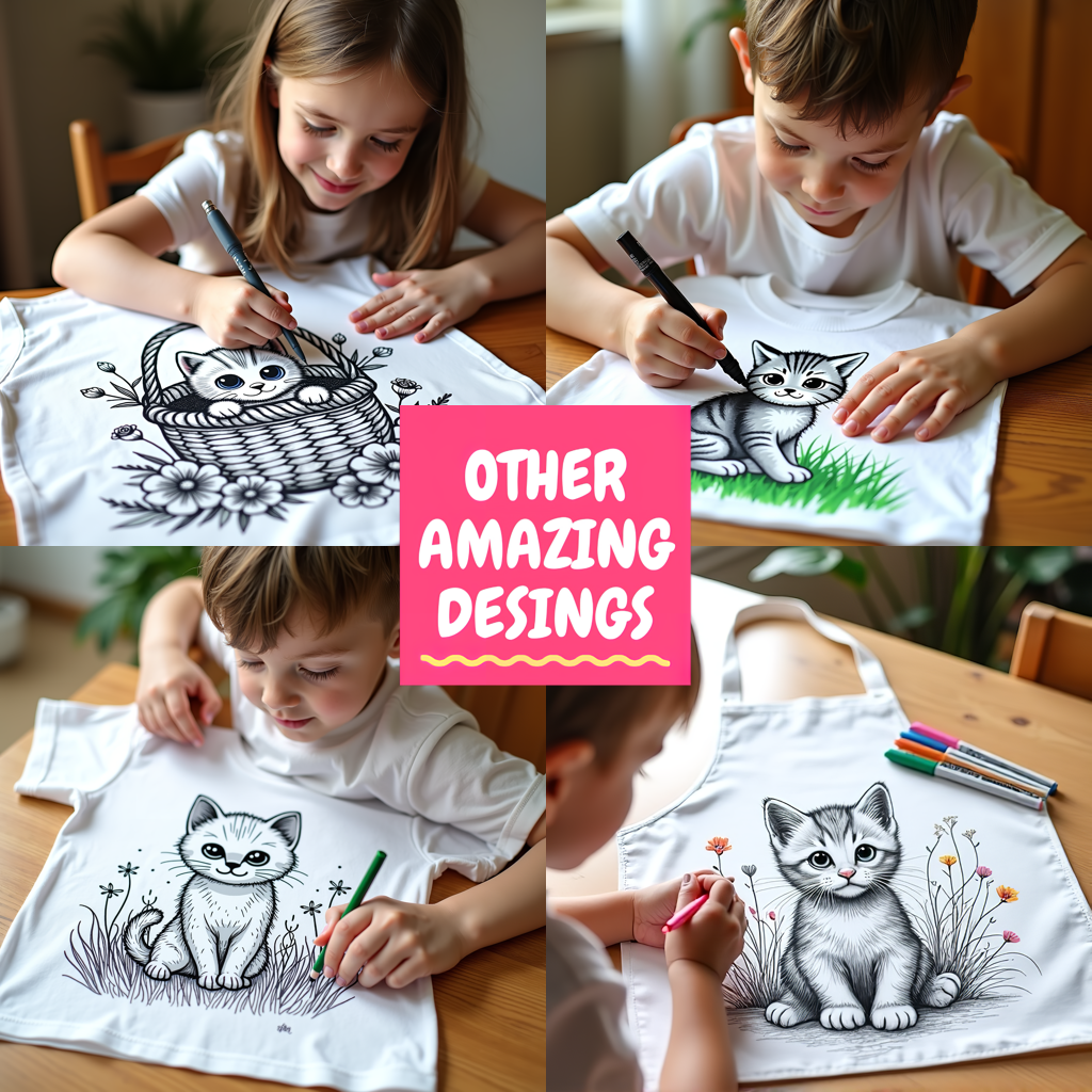 FREE Adorable Kitten in Basket Coloring Page - Printable Download