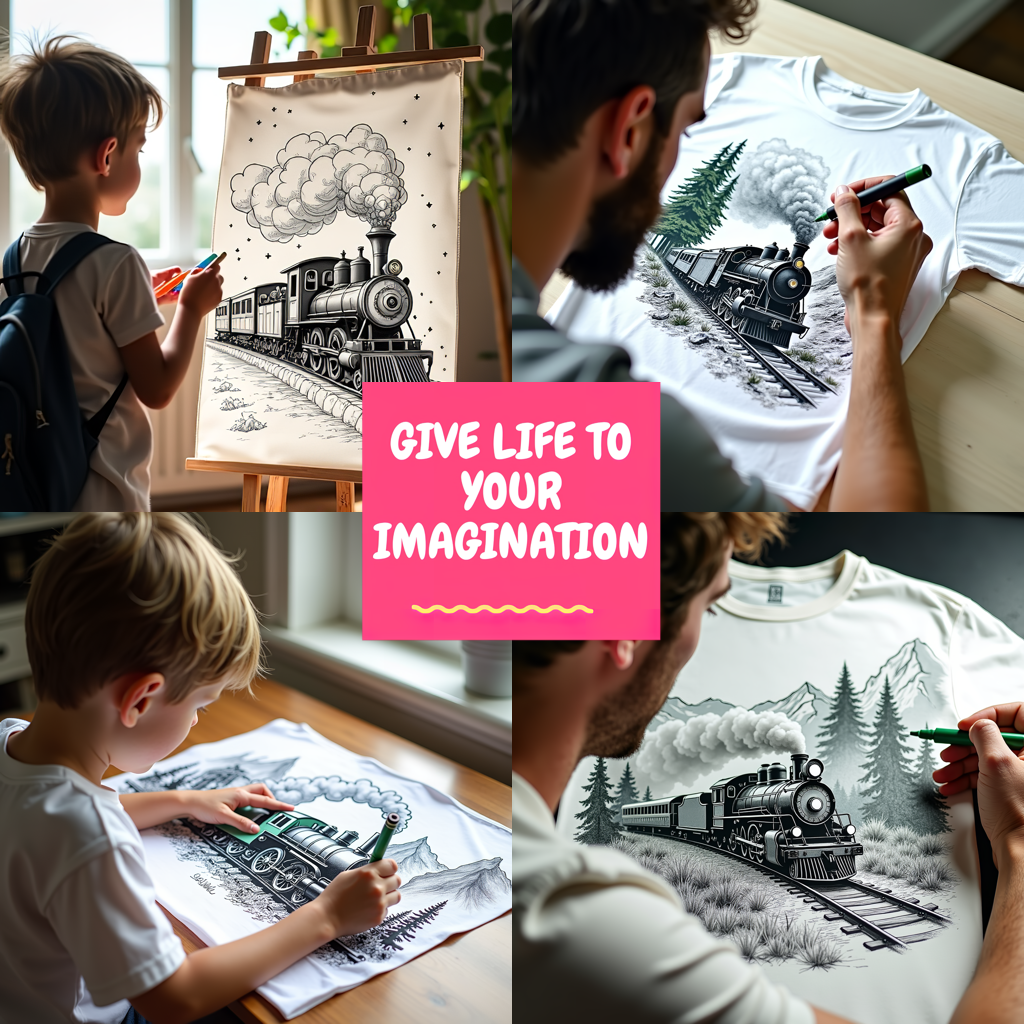 FREE Steam Locomotive Coloring Page Download NOW