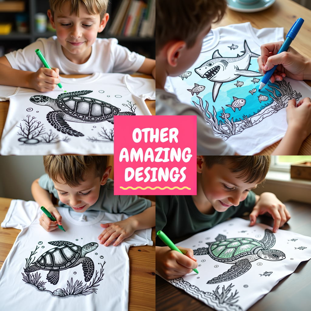 FREE Shark Ocean Adventure Coloring Page - Download NOW