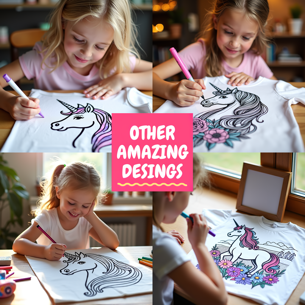 FREE Unicorn Coloring Page with Roses and Cake - Printable Download