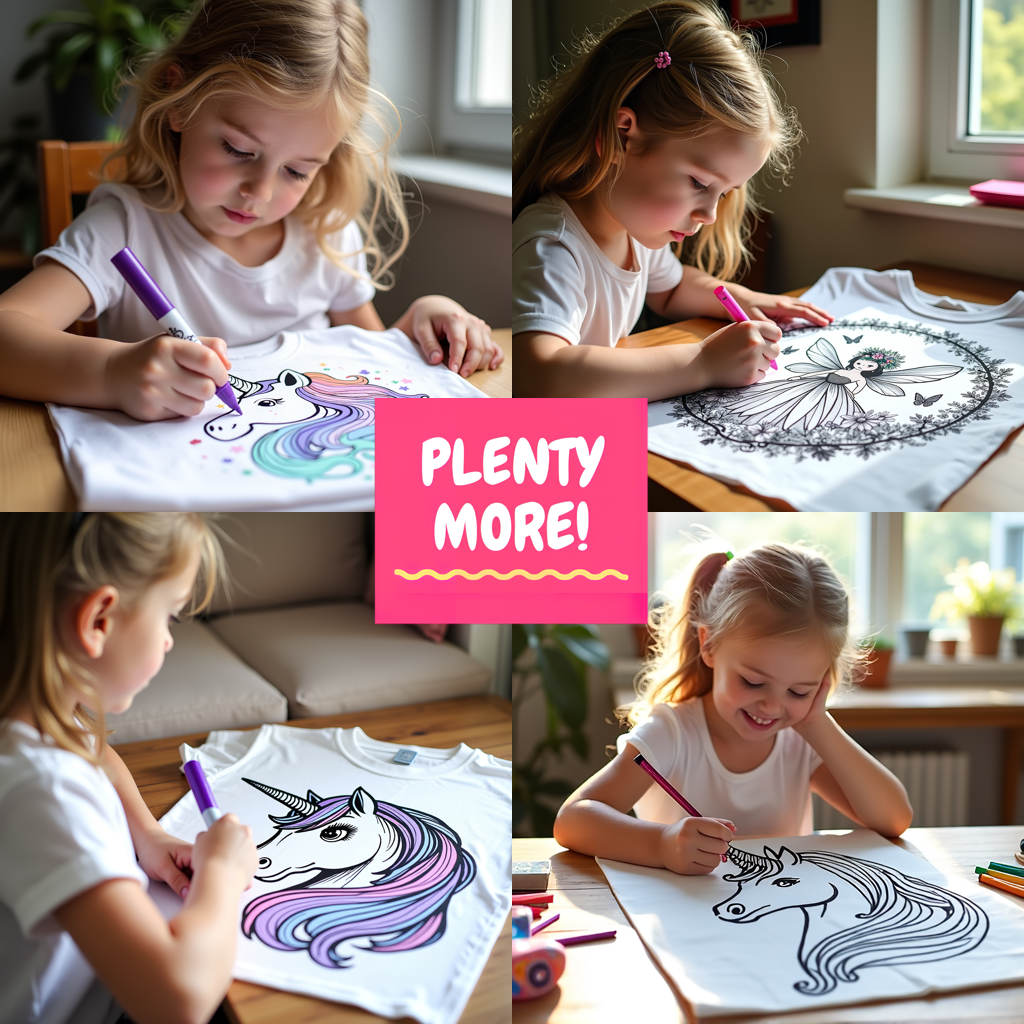 FREE Unicorn Cupcakes and Stars Coloring Page - Printable Download
