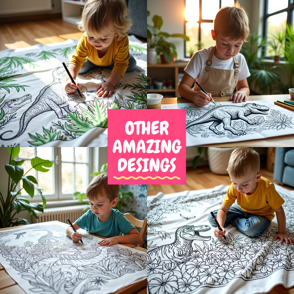 FREE Dinosaur Jungle Coloring Page - Download NOW