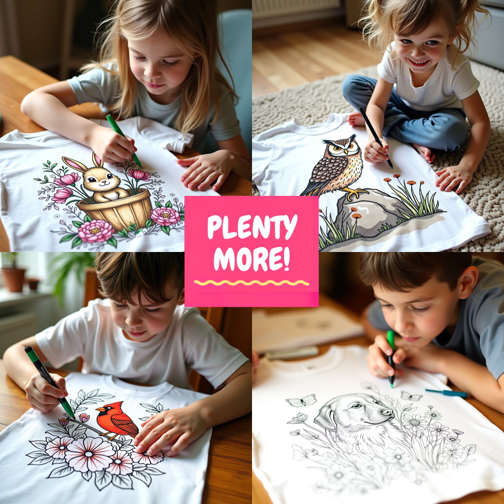 FREE Rabbit in Basket with Floral Designs Coloring Page - Printable Download