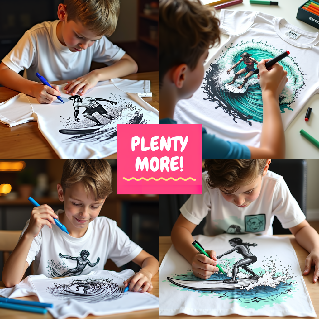 FREE Surfing Adventure Coloring Page - Printable Download