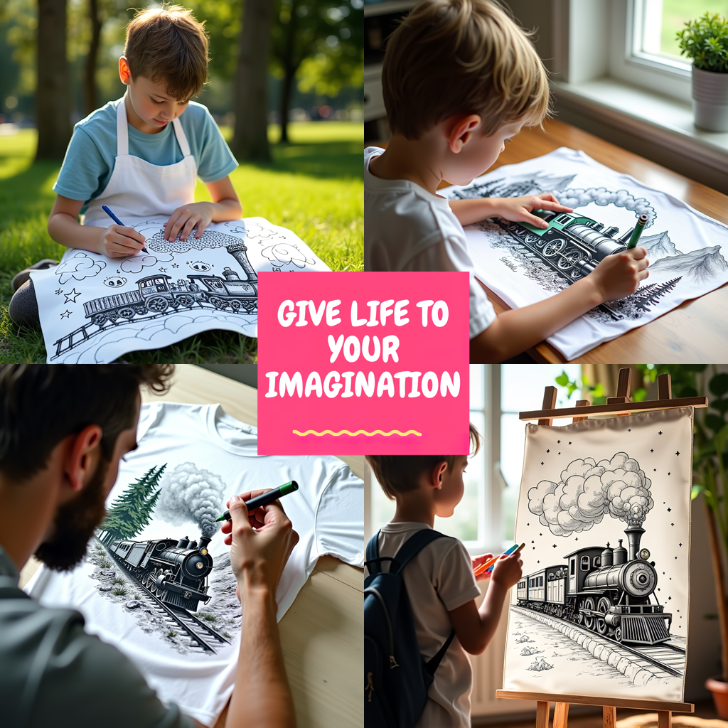 FREE Steam Train Coloring Page - Printable Download