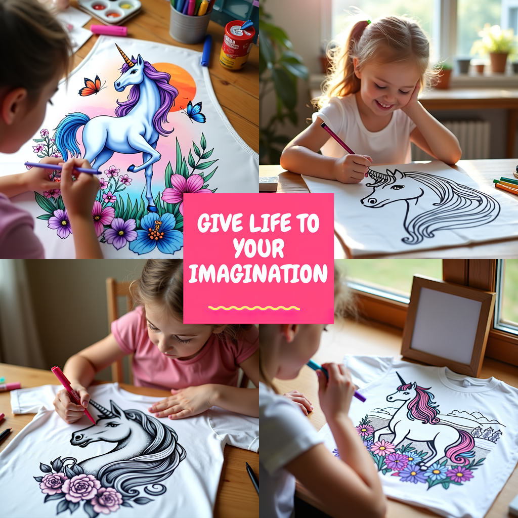 FREE Unicorn Coloring Page with Flowers and Butterflies - Download NOW