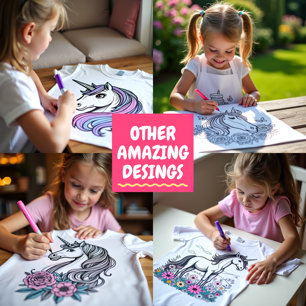 FREE Unicorn Coloring Page - Printable Download