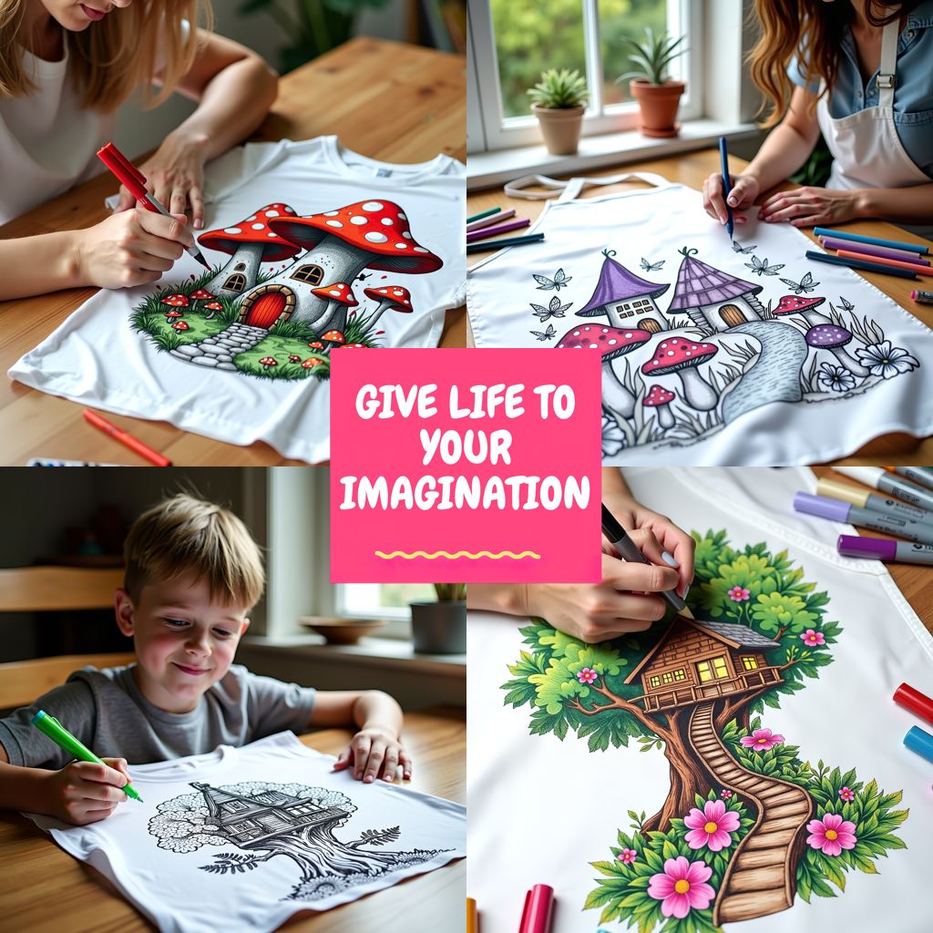 FREE Whimsical Mushroom House Coloring Page - Download NOW