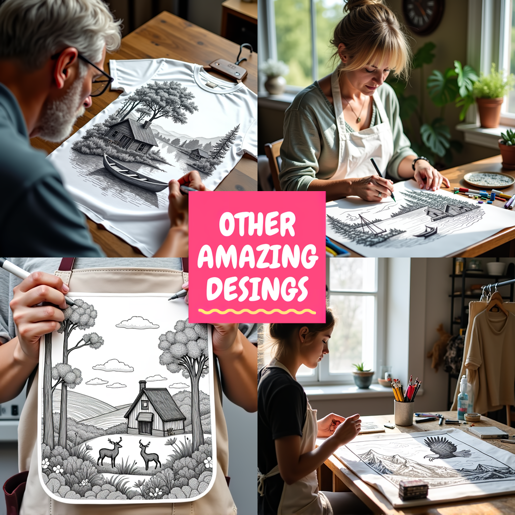 FREE Serene Mountain Landscape Coloring Page - Printable Download
