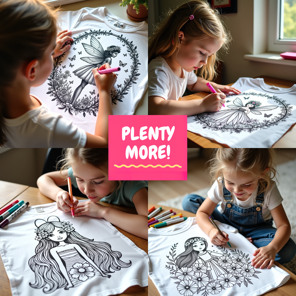 FREE Fairy Garden Coloring Page - Download NOW