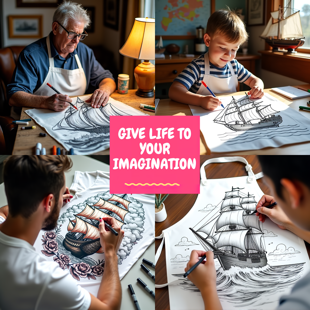 FREE Sailing Ship Coloring Page - Printable Nautical Adventure Download
