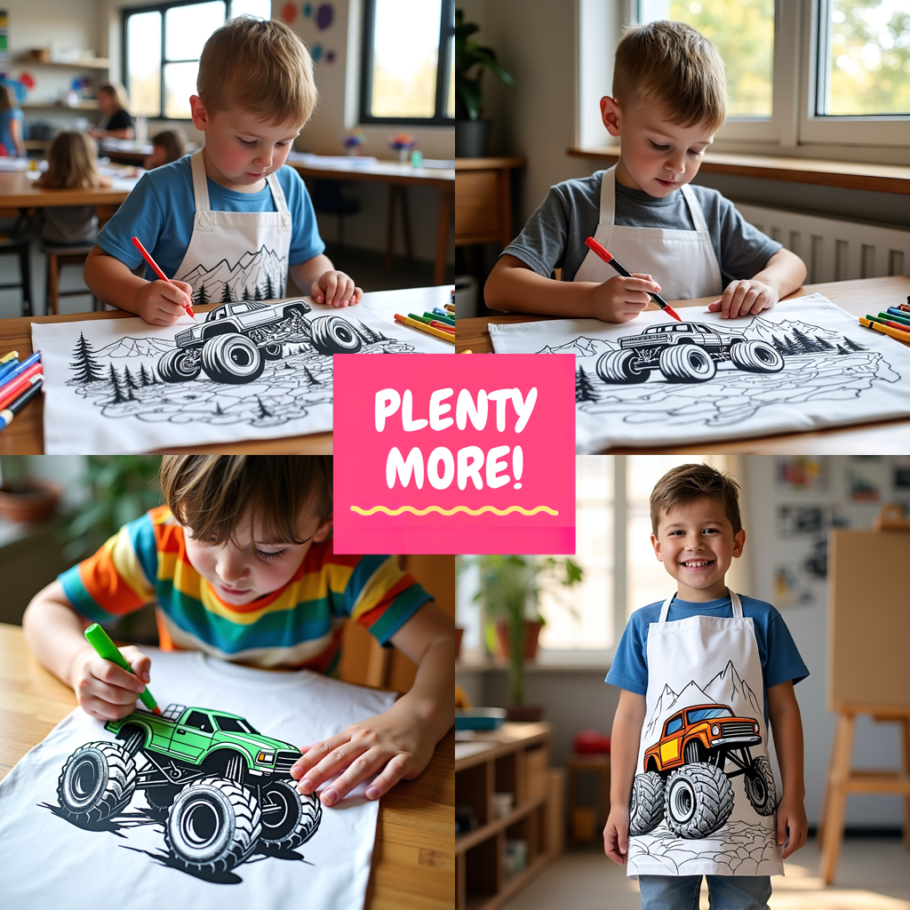 FREE Monster Truck Adventure Coloring Page - Download NOW