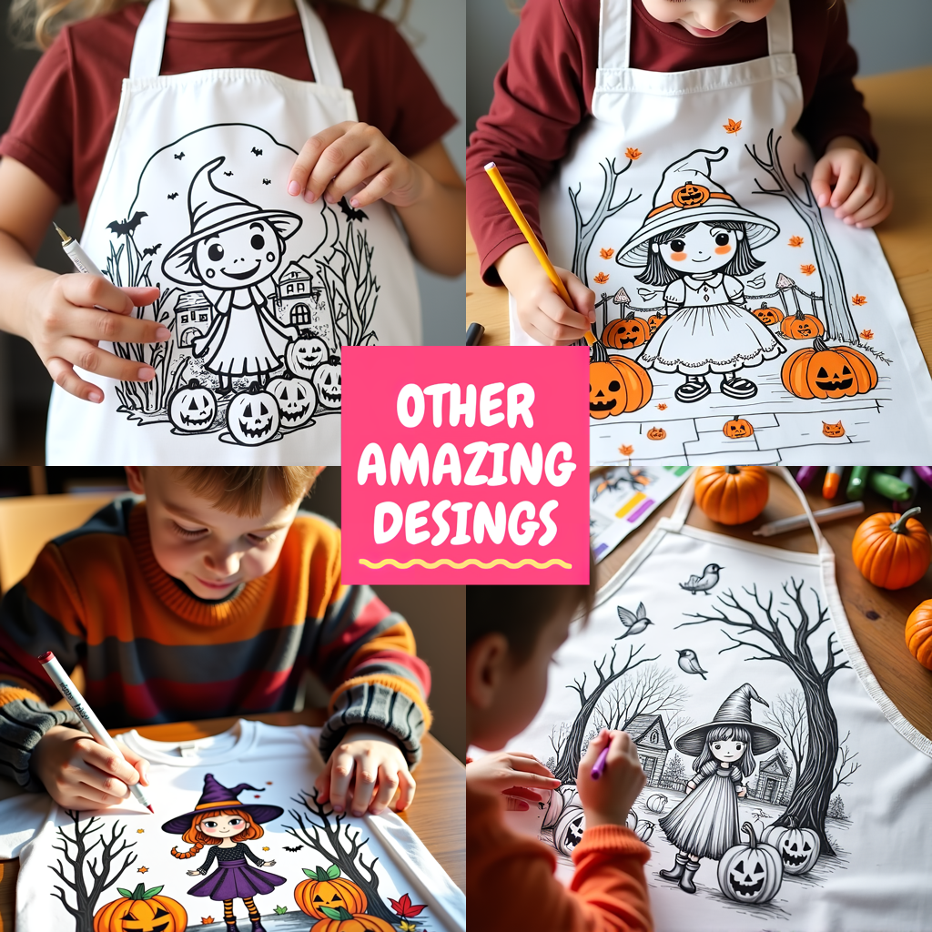 FREE Witch Girl Halloween Coloring Page - Download NOW