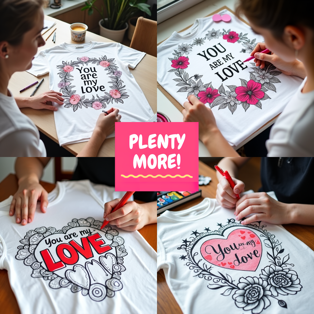 Adult Sweatshirt Coloring Kit with 10 Fabric Markers - Holy Family