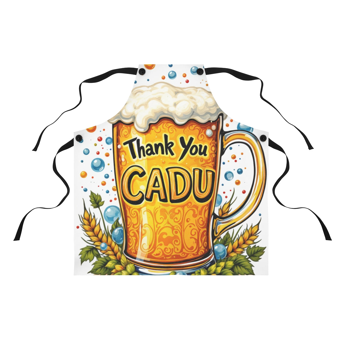 Custom Apron Colorful Design