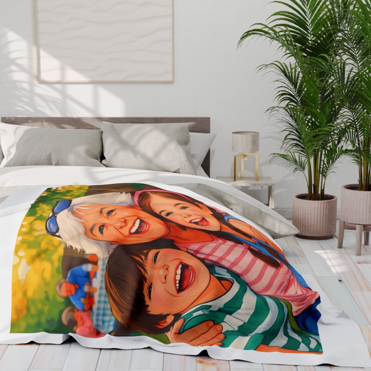 Custom Fleece Blanket with Your Design