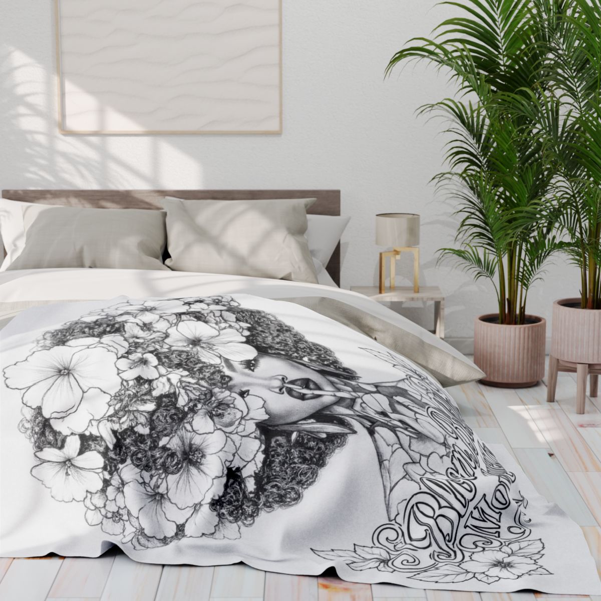 Custom Fleece Blanket with Your Design