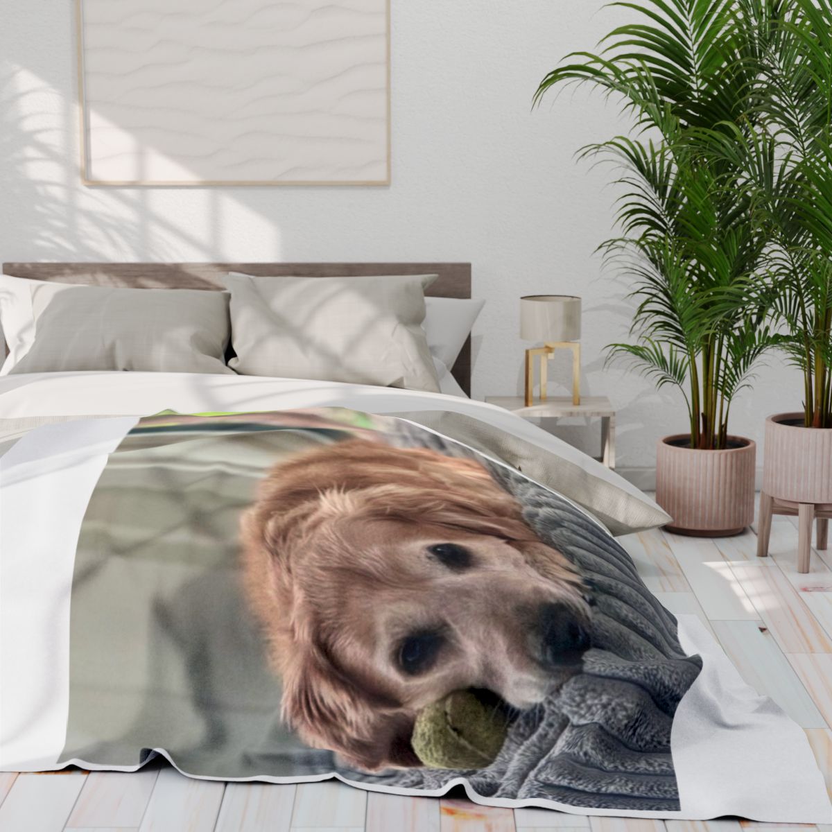Custom Fleece Blanket with Your Design Coloring Page Kit with 10 Fabric Markers