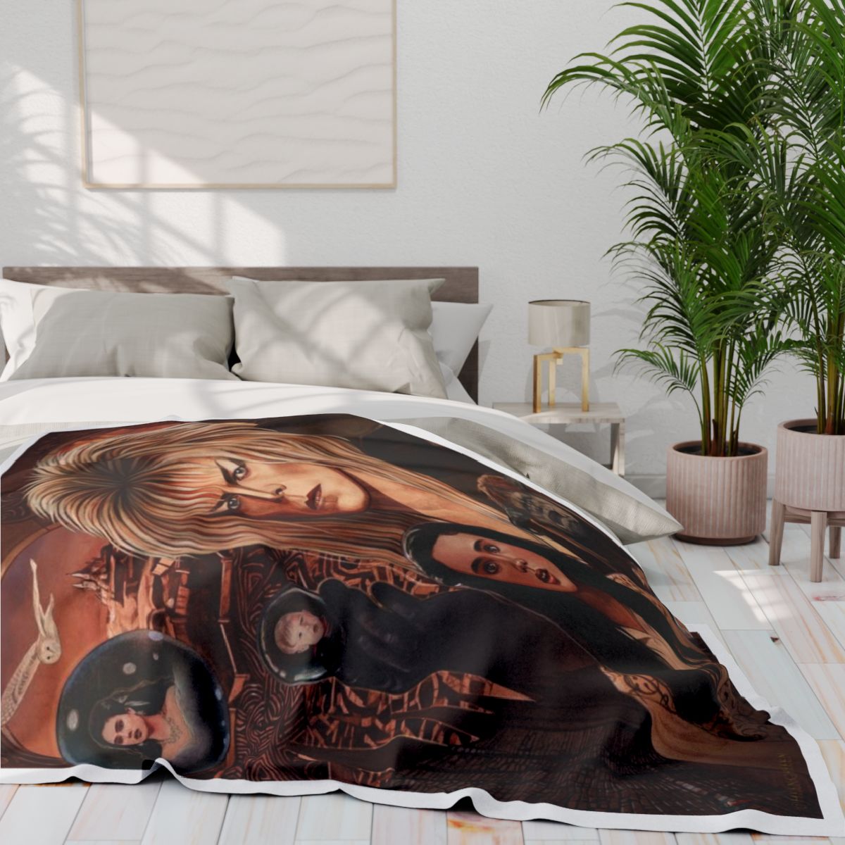 Custom Fleece Blanket with Your Design