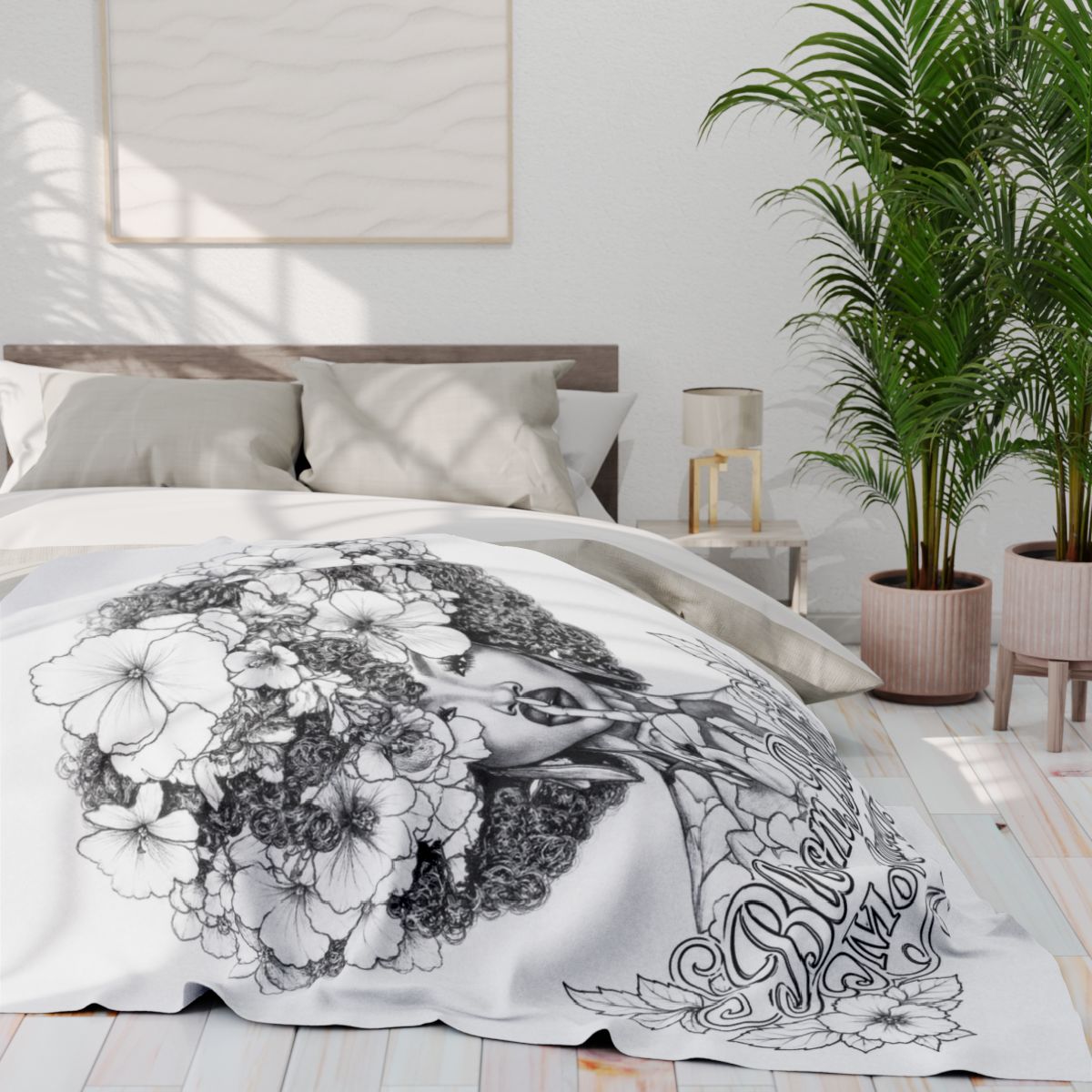 Custom Fleece Blanket with Your Design