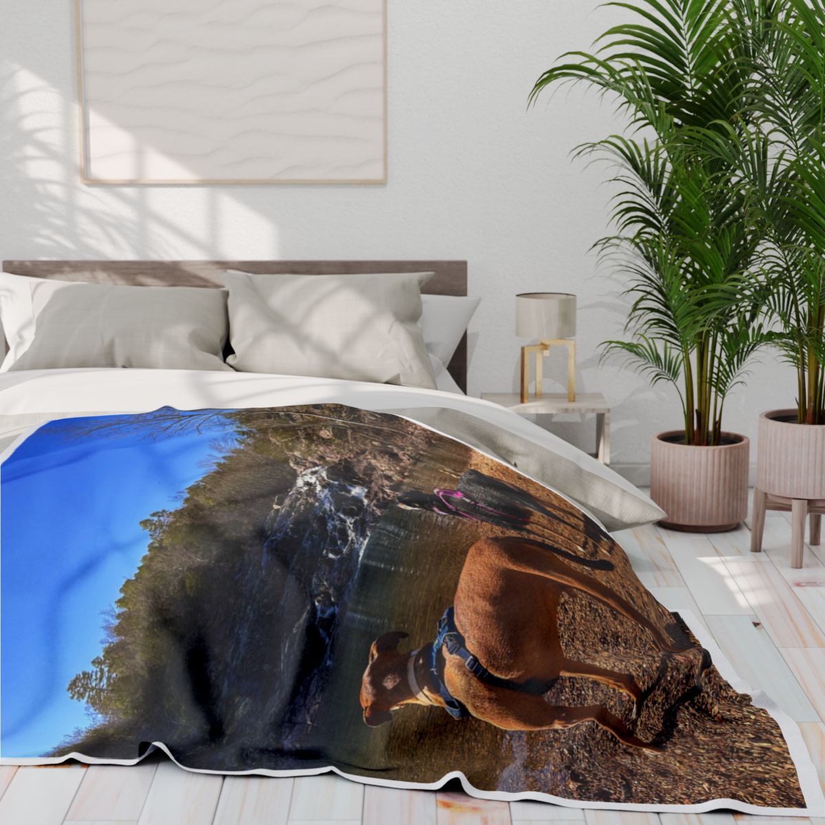 Custom Fleece Blanket with Your Design