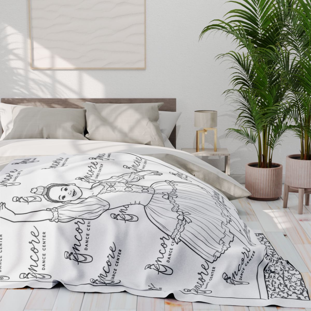 Custom Fleece Blanket with Your Design