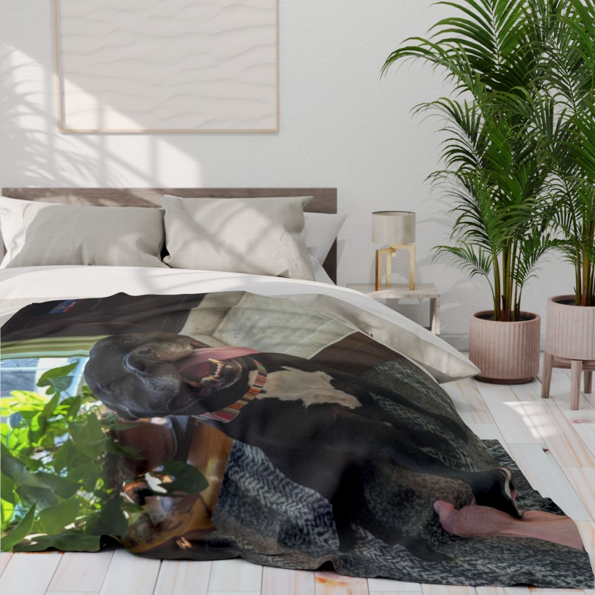 Custom Fleece Blanket with Your Design