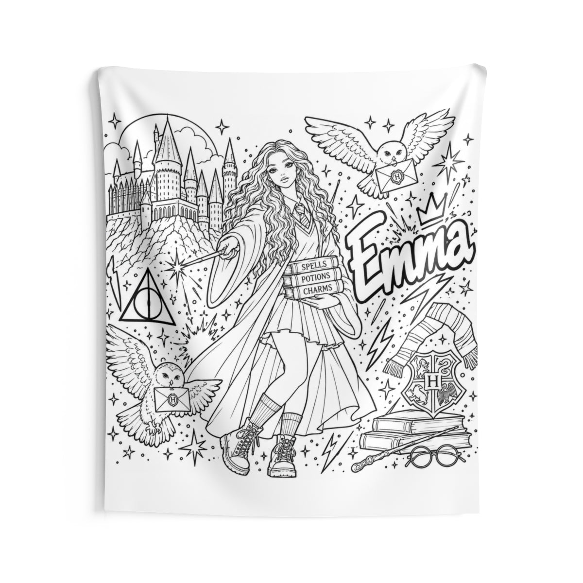 Custom Indoor Wall Tapestry with Your Design